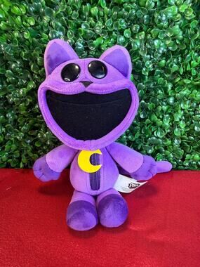 Poppy Playtime CatNap 8" Plush Smiling Critters Purple Cat MOB Entertainment